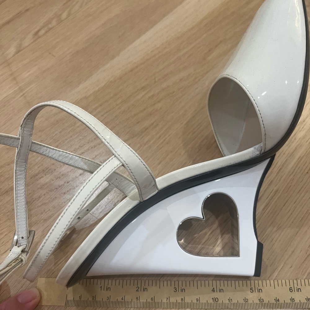 ✨Prada White Heart Heels✨ - Picture 16 of 16